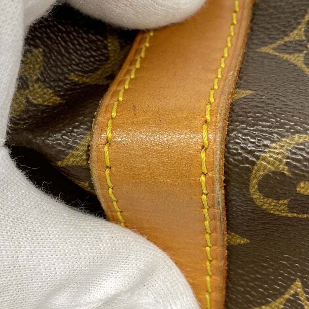 LOUIS VUITTON Brown Monogram Keepall 55 Boston Bag - Picture 8 of 10